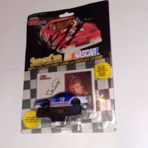 Vintage 1991 Racing Champions Bill Elliott Ford Autographed NASCAR Car